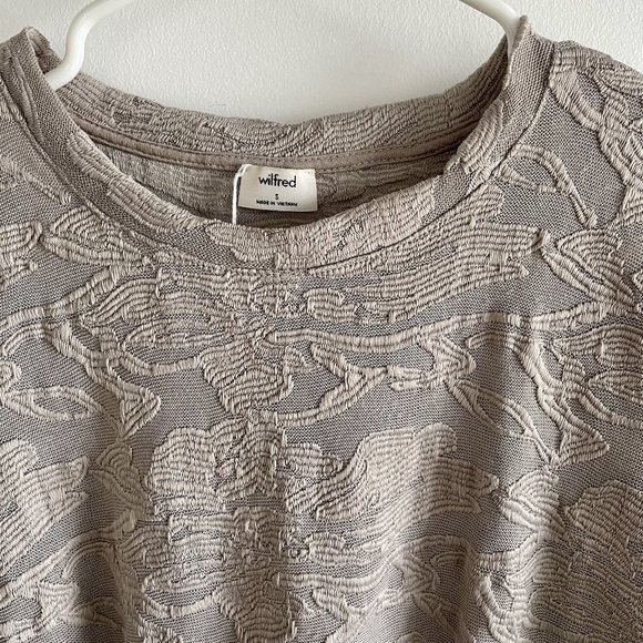 Aritzia Wilfred Cropped Piaf Embroidered - Picture 2 of 4